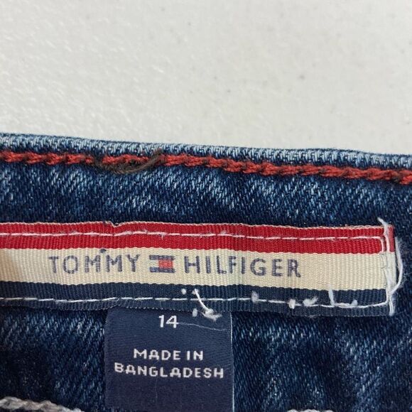 Tommy Hilfiger Rebel Skinny Jeans Denim Boys Size 14 - Picture 3 of 11